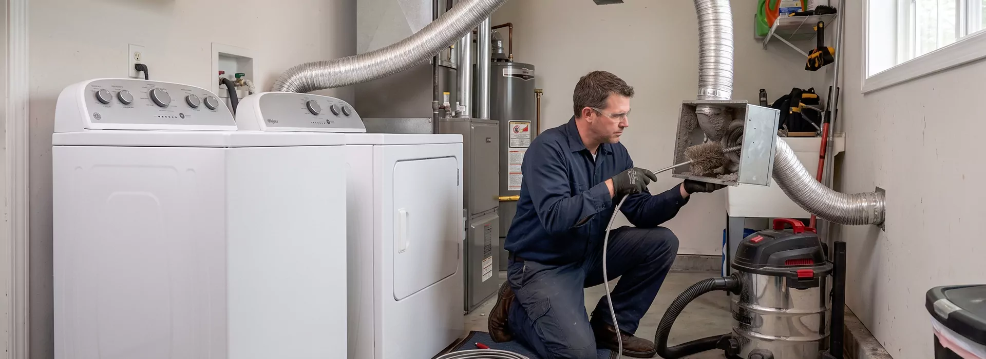 Dryer Vent Booster Fan Cleaning Amarillo, TX