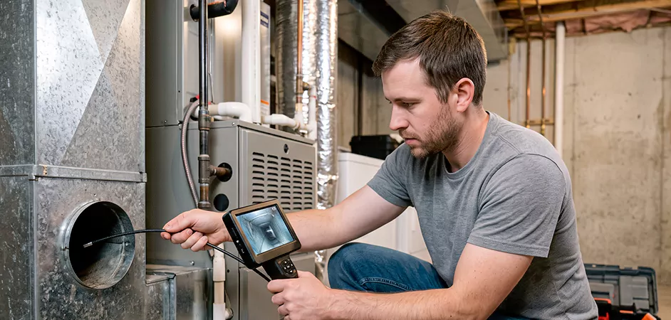 Air Duct Camera Inspection in Amarillo, TX