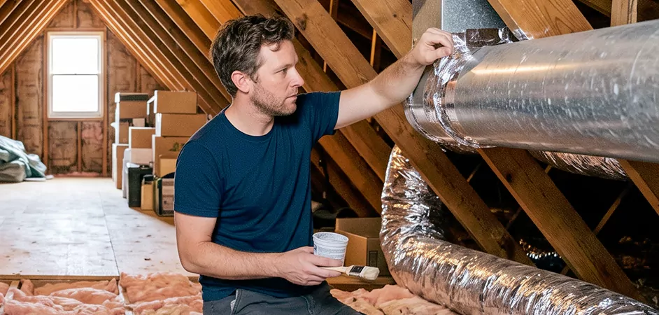 Duct Board Leak Repair in Amarillo