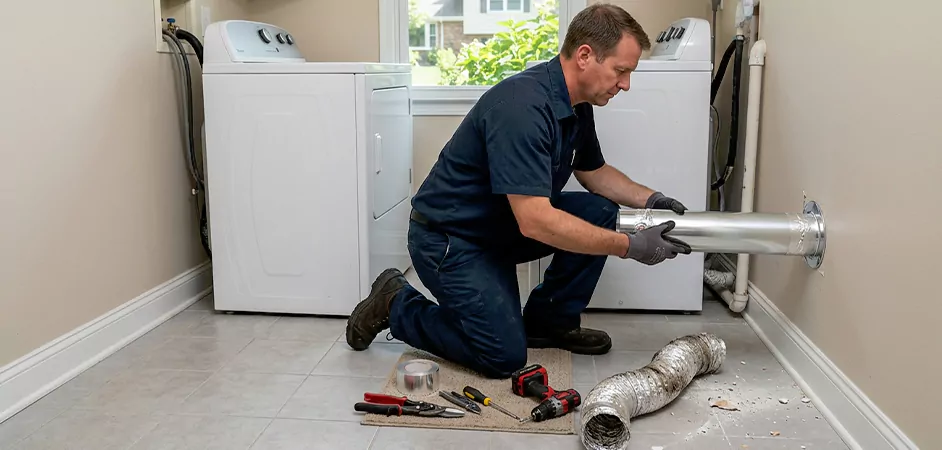 Dryer Vent Replacement in Amarillo