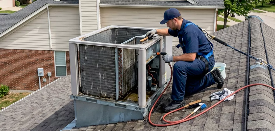 Rooftop Unit Cleaning in Amarillo