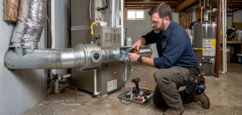 Booster Fan Installation in Amarillo