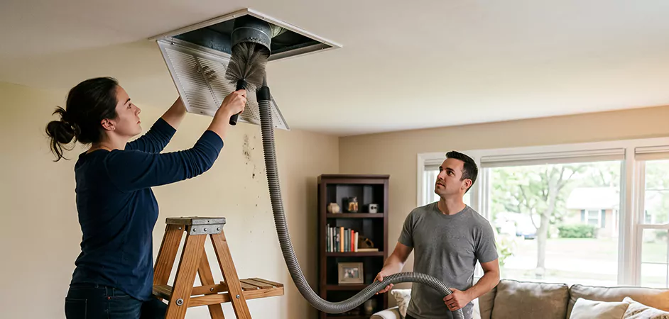 Roof and Wall Exhaust Cap Cleaning in Amarillo