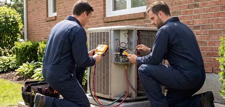 Heat Pump Inspection in Amarillo