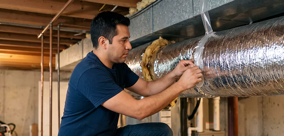 Duct Insulation Upgrade in Amarillo