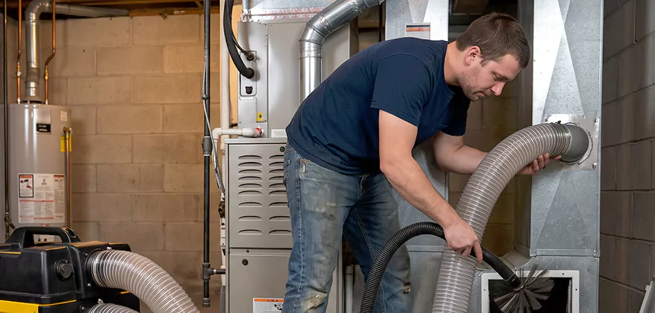 Negative Pressure Duct Cleaning for Large and Long Duct Systems in Amarillo